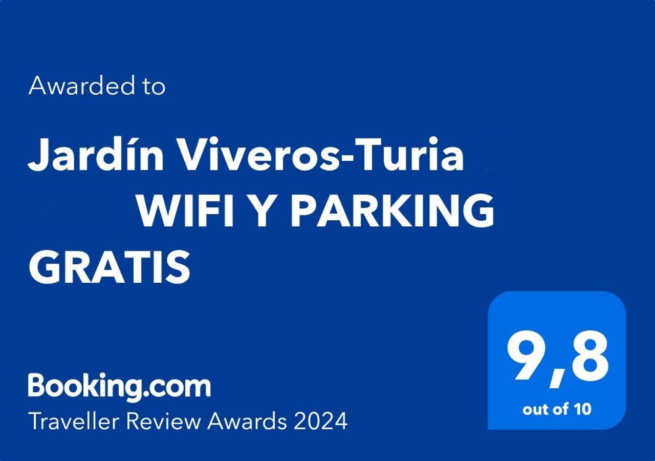 발렌시아 Jardin Viveros-Turia 아파트 외부 사진